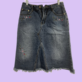 Vintage Denim Skirt