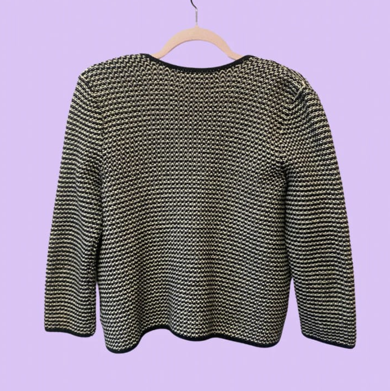 Black/White Sweater