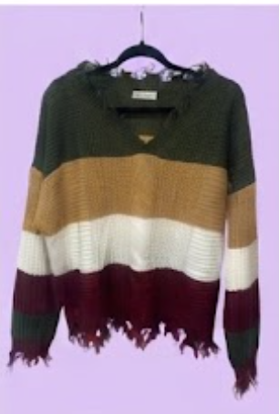 Color Block Sweater